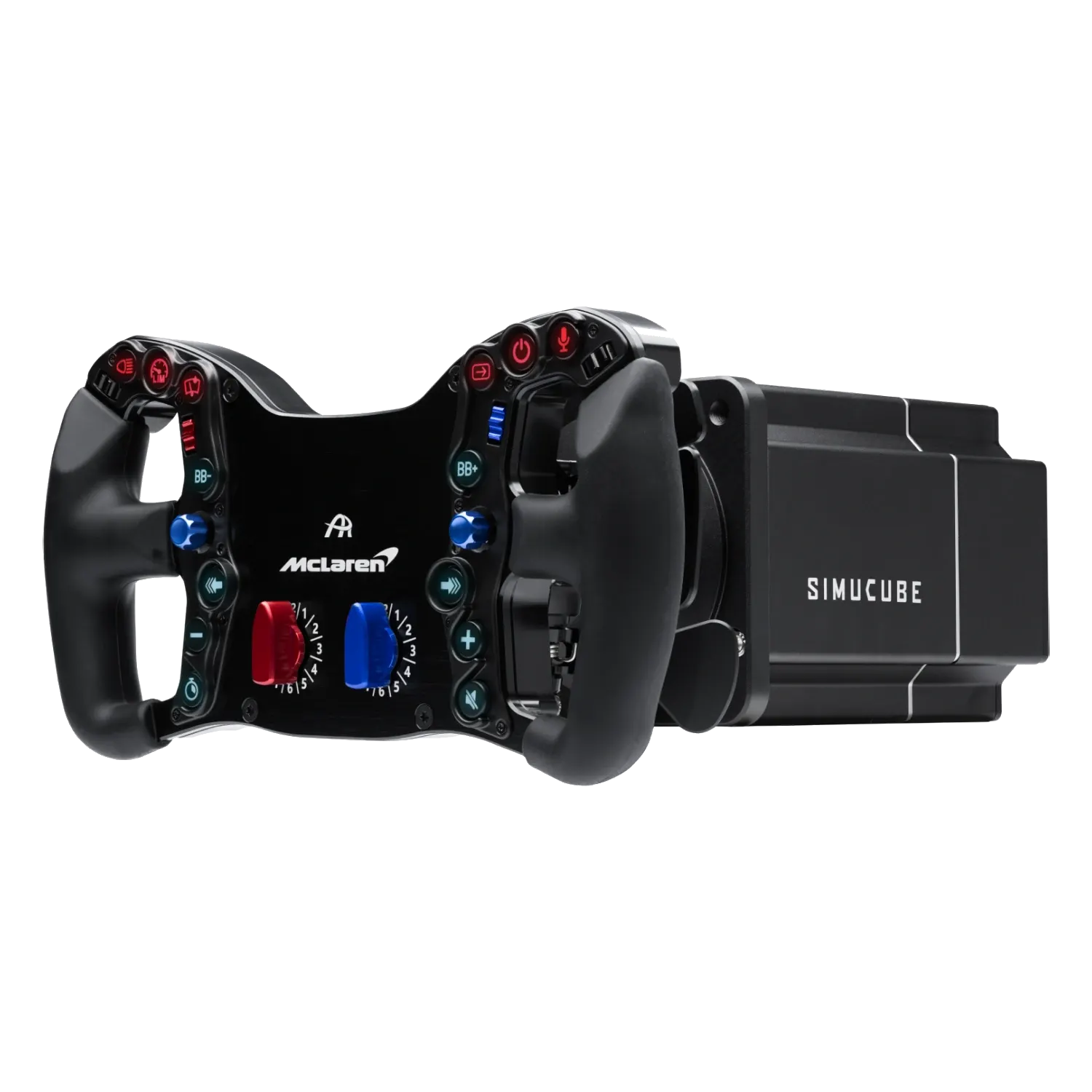 Simucube 2 Pro + Ascher Racing Mclaren Artura Pro BUNDLE for advanced sim racing performance.