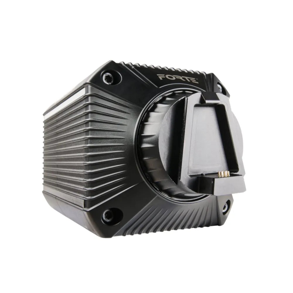 Asetek Forte® Direct Drive Wheelbase 18Nm sim racing vybavenie, ktoré prezentuje inžiniersku dokonalosť a precíznu spätnú väzbu.