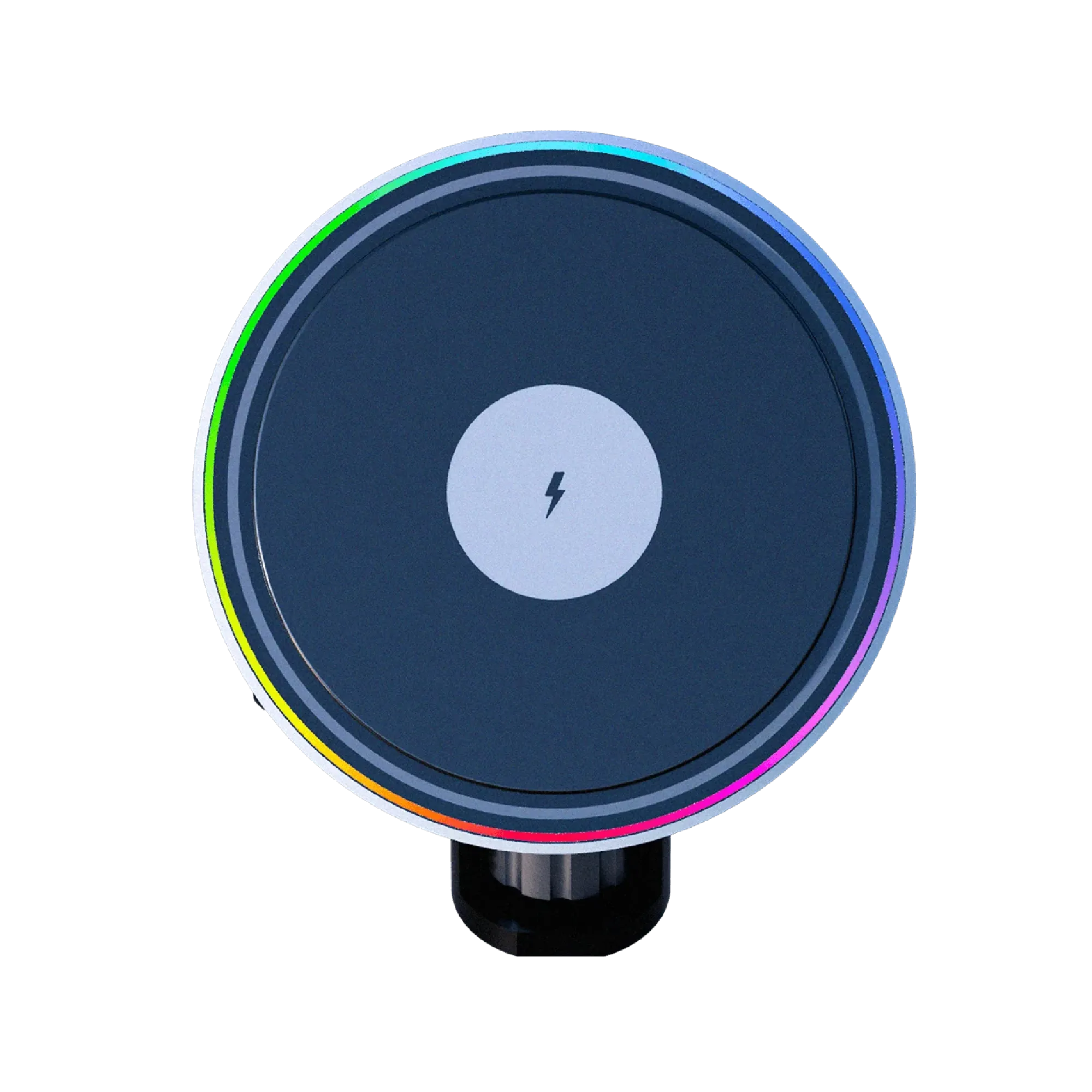 BavarianSimTec PitPower MagLock, a magnetic iPhone mount with 65W fast charging and MagSafe compatibility for seamless sim racing use.