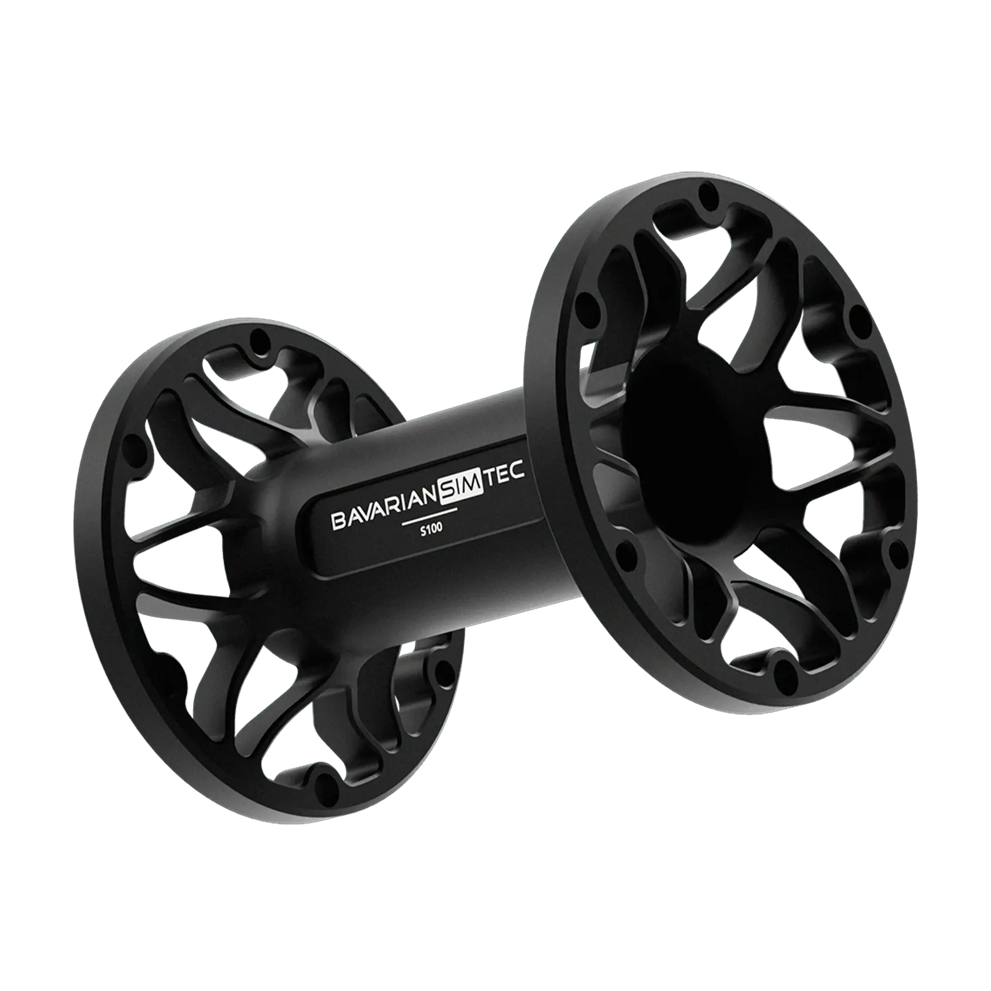 BavarianSimTec Spacer - High-quality black spacer for steering wheel, featuring 70mm bolt pattern for DD wheelbases and superior design.