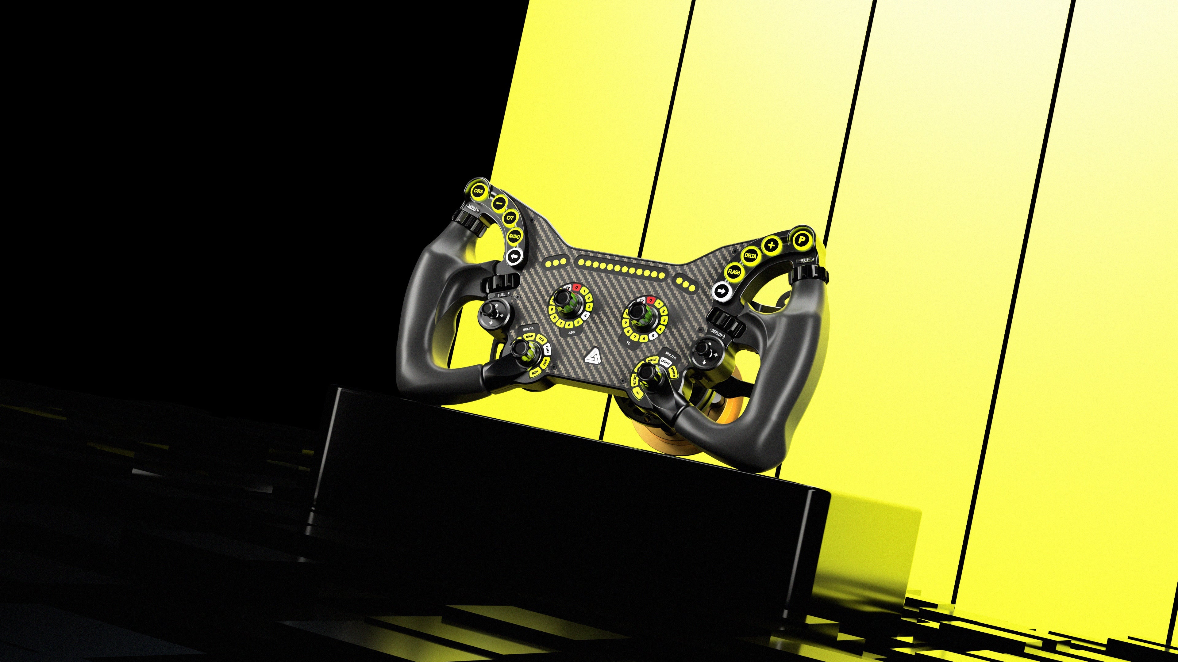 BavarianSimTec Delta PULSE steering wheel - title visual