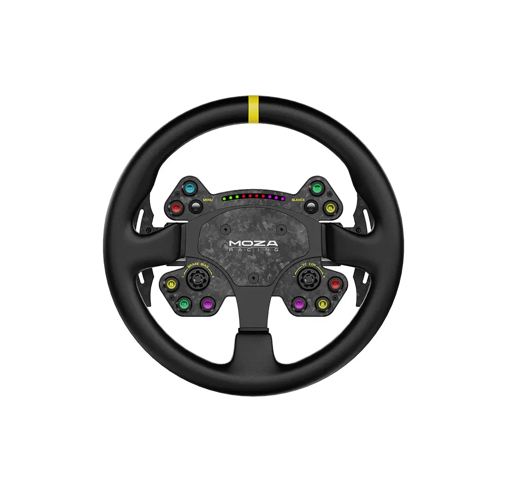 MOZA RS V2 Steering Wheel - 330 mm leather GT wheel