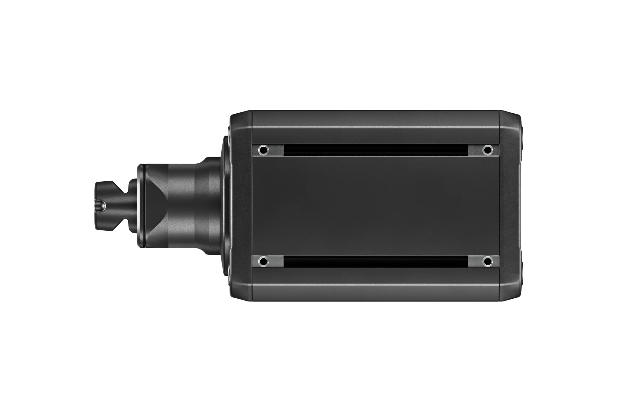 Side view of Simucube 3 Pro direct drive force feedback wheelbase