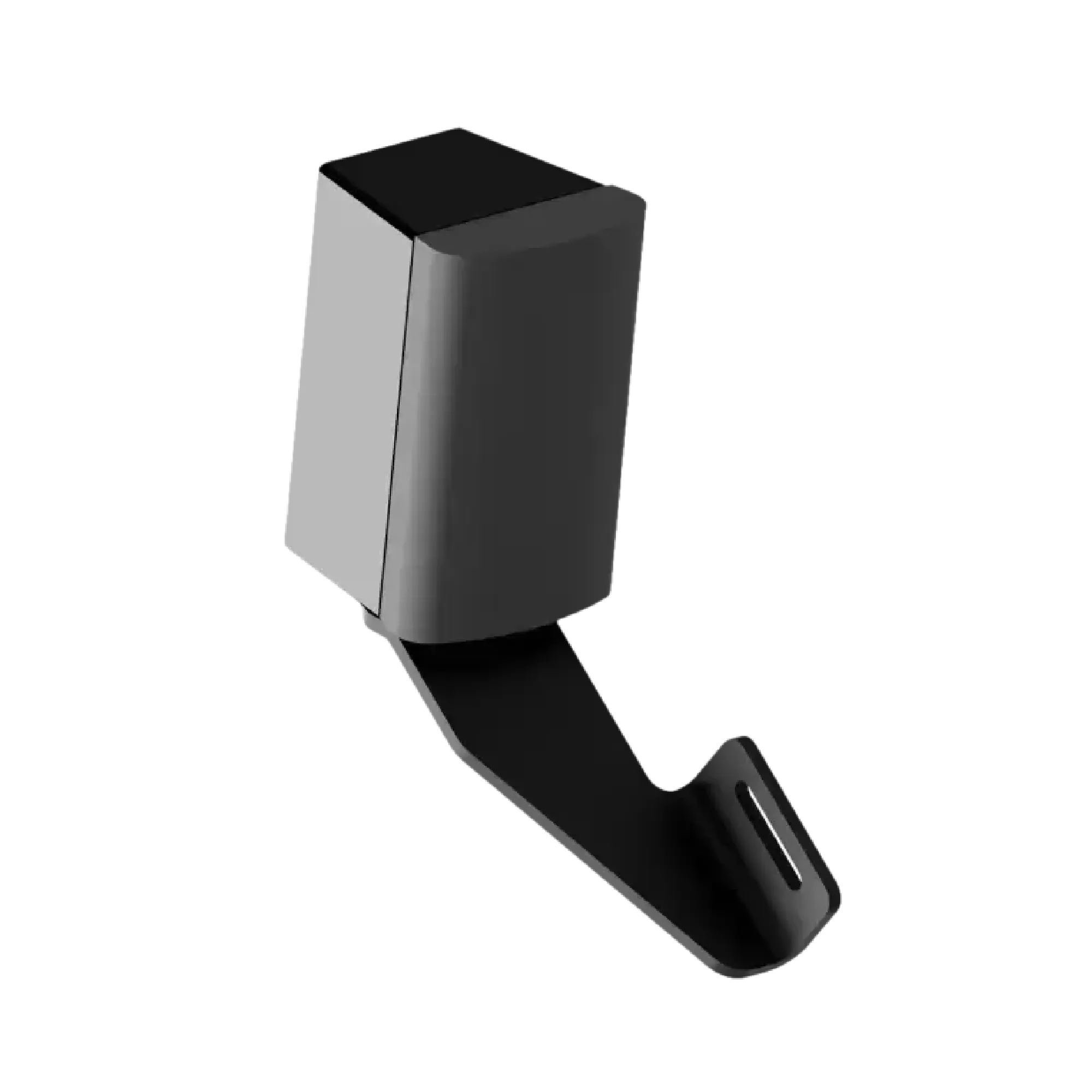 Sim-Lab Speaker Mounting Brackets for aluminum frame with M6 mounting hole, left version. Set includes left and right brackets.