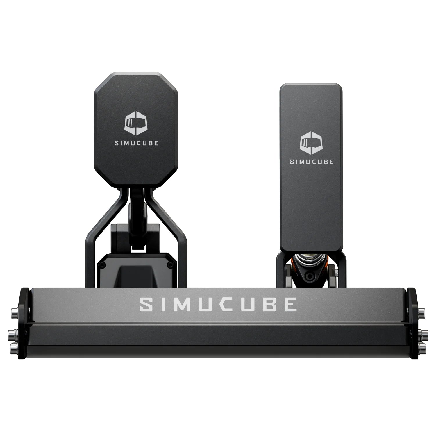 Simucube ActivePedal Pro sim racing pedaal met instelbare remkracht en profielen van motorsport experts voor een verbeterde race-ervaring.