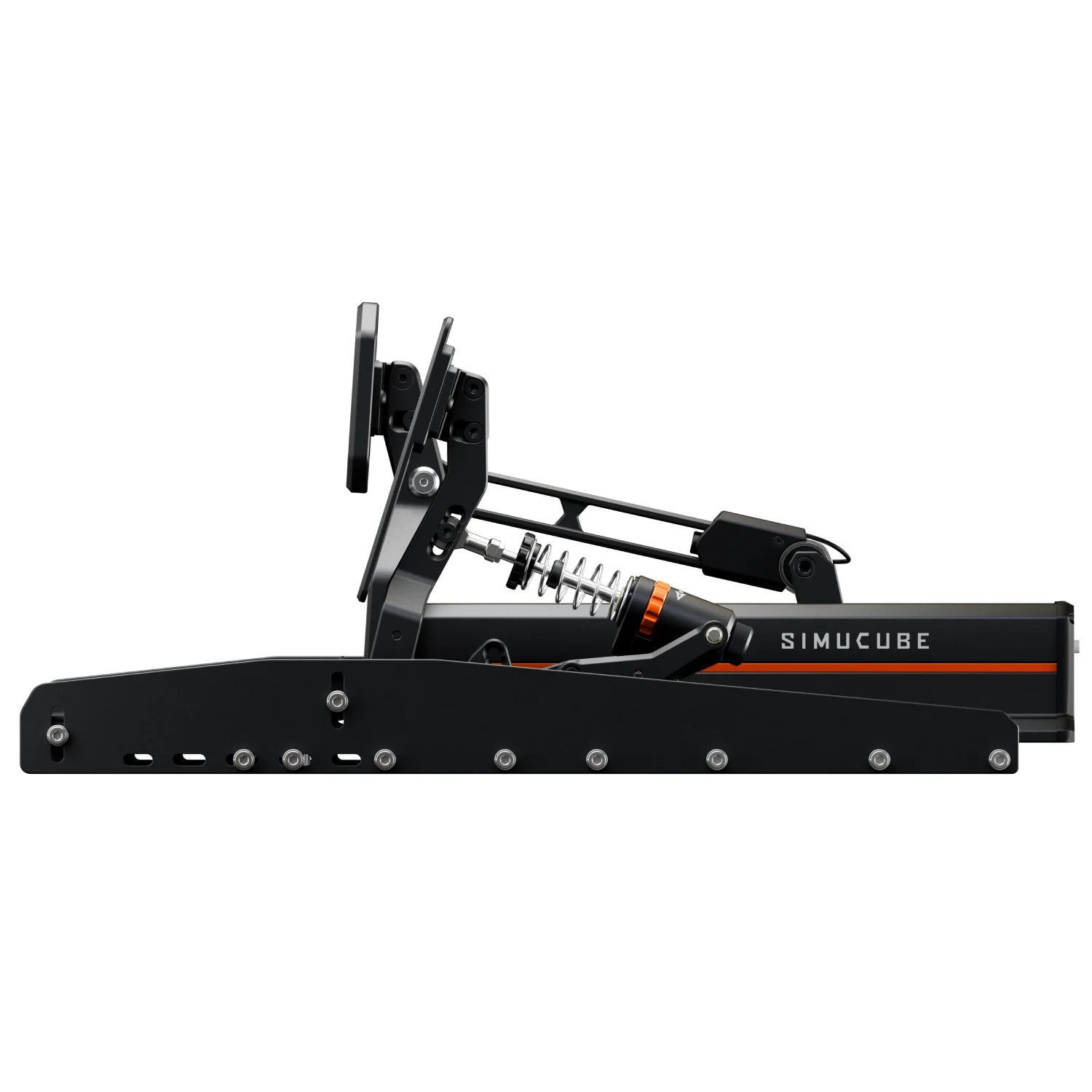 Simucube ActivePedal Pro sim racing pedaal met instelbare remdruk voor een realistische race-ervaring.