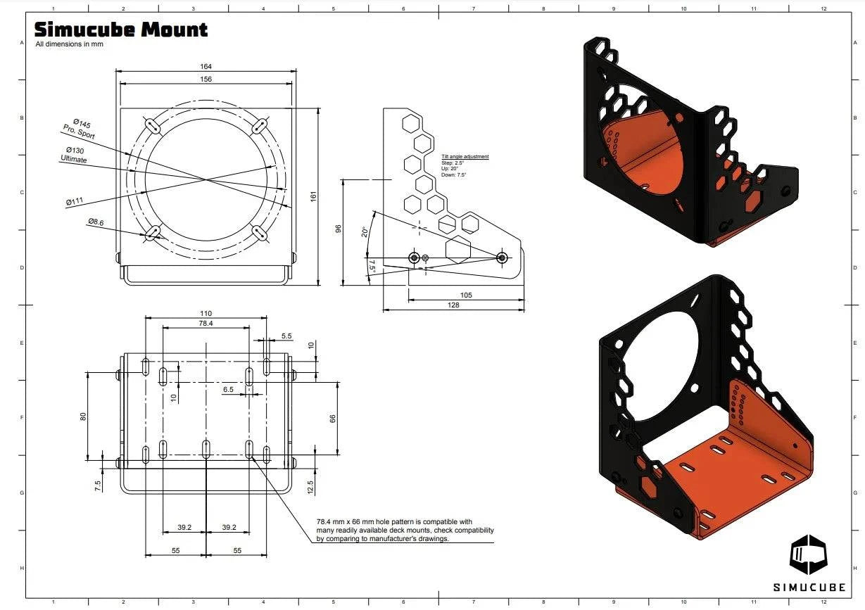 Simucube_Mount_Dimentions_GPerformance