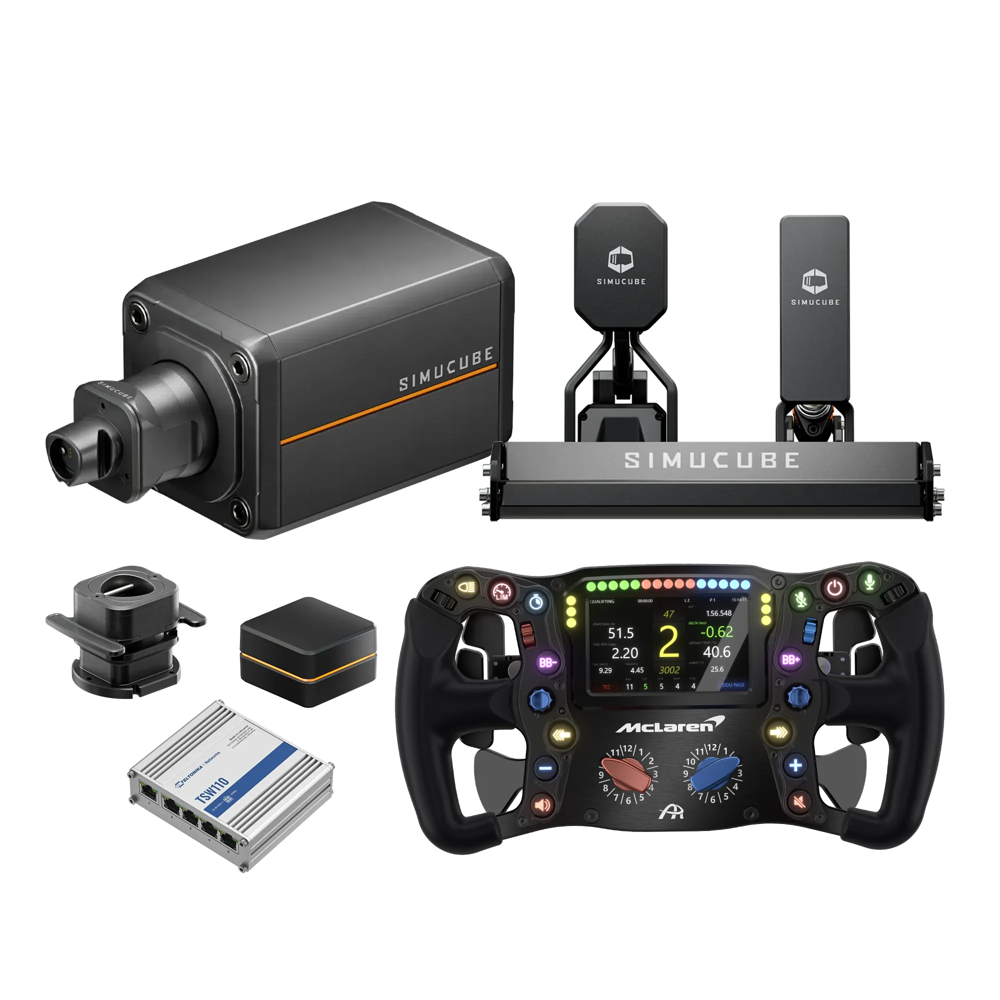 Simucube 3 Pro + AR McLaren Artura Ultimate + ActivePedal Pro