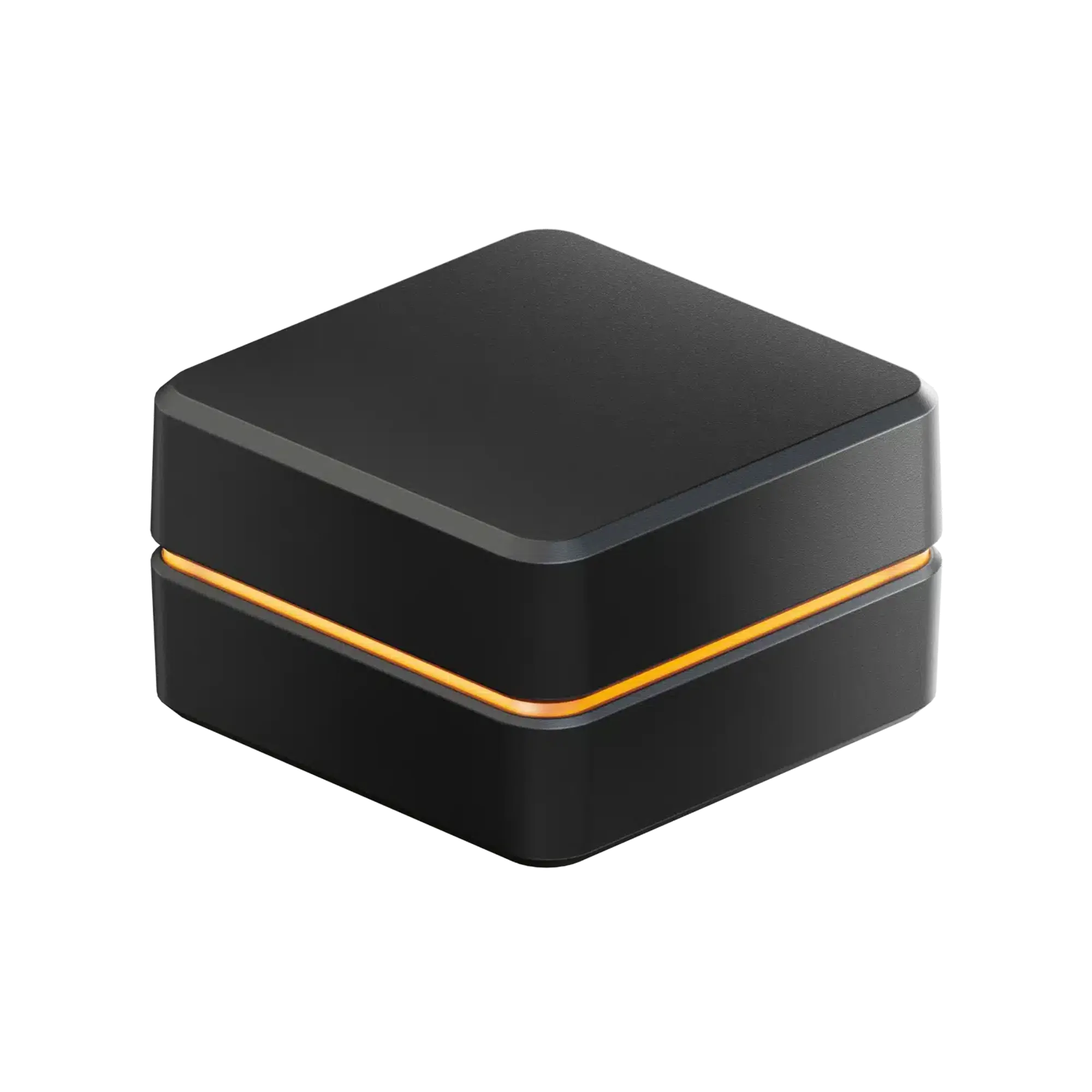 Simucube Link Hub connects Simucube gear using one USB, protecting from surges and freeing up space for other devices.