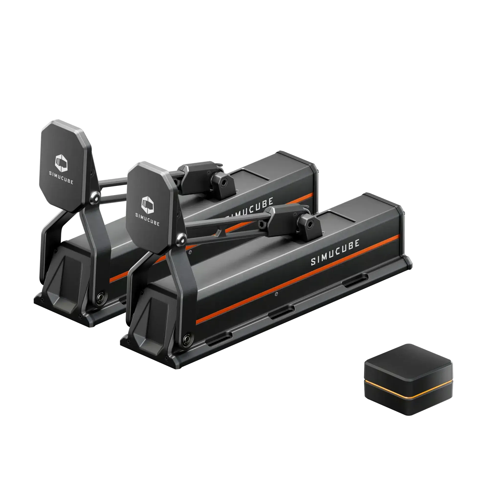 Simucube ActivePedal Pro sim racing pedalen met instelbare remdruk en professionele profielen voor een ultieme sim racing ervaring.