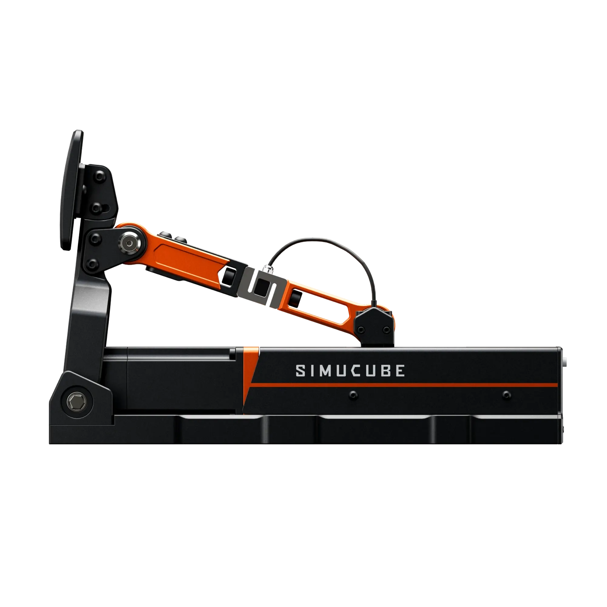 Simucube ActivePedal Ultimate che mostra il pedale regolabile per il sim racing