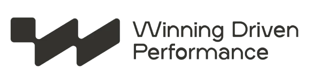 Winning Driven Performance logo featuring geometric design
