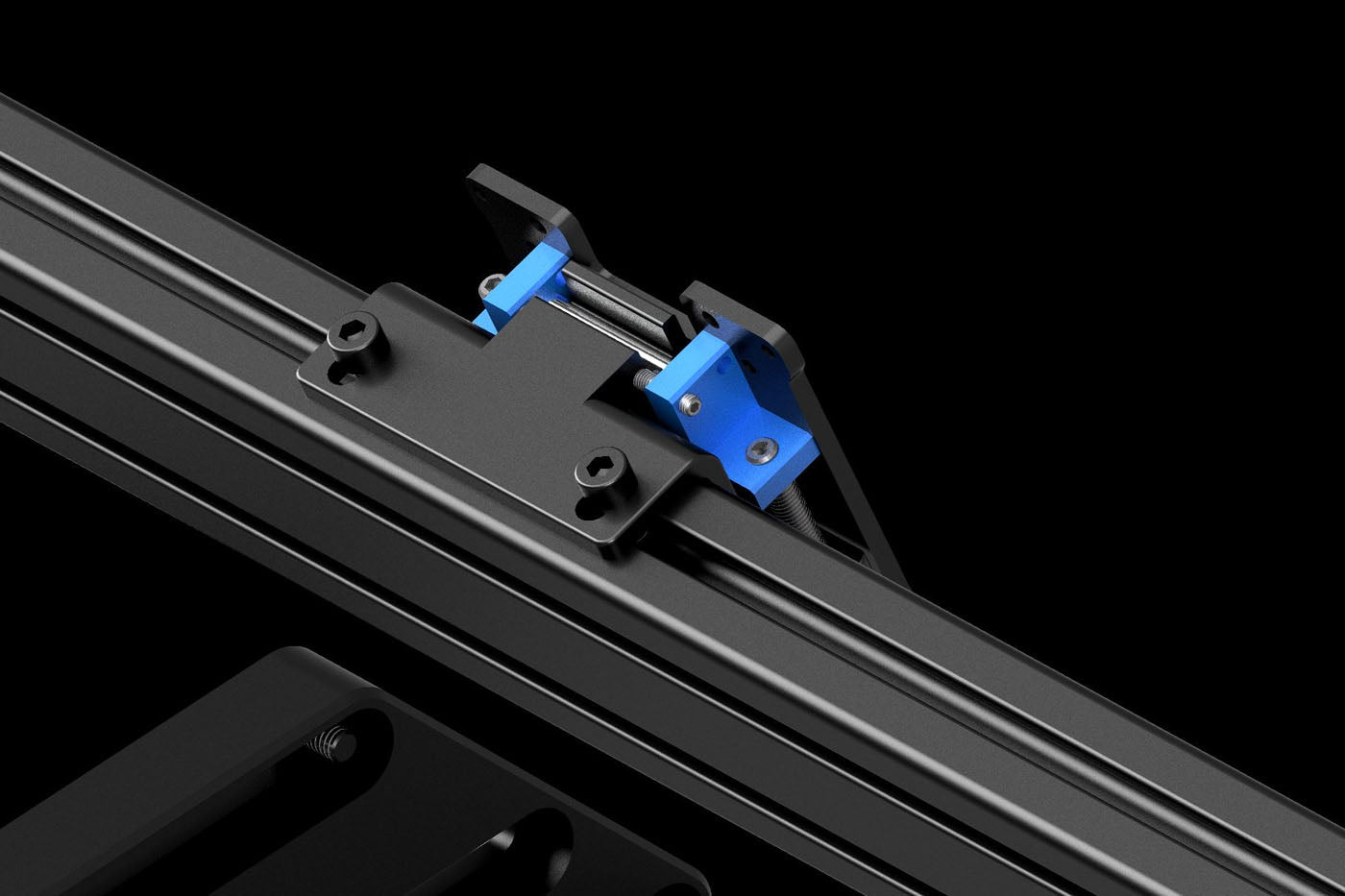 Sim-Lab_Integrated-monitor_mount_3_1_detail_isometric_view_GPerformance