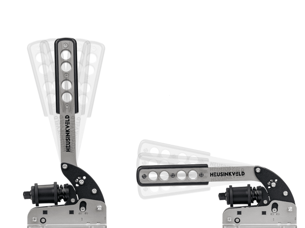 Heusinkveld Sim Handbrake V2 - horizontal and vertical lever mounting options