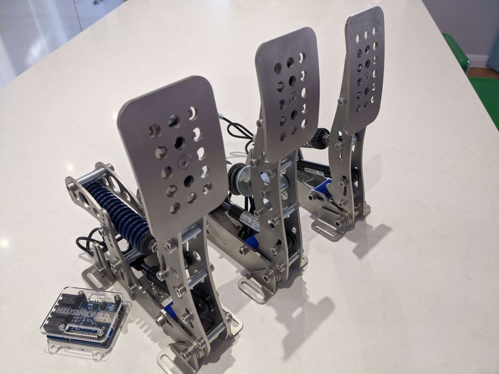 Heusinkveld sim racing pedals showcasing How will high end sim racing pedals improve my laptimes?