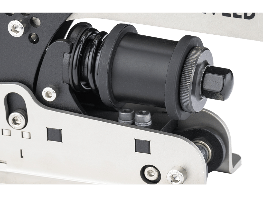 Heusinkveld Sim Handbrake V2 - elastomer stack detail