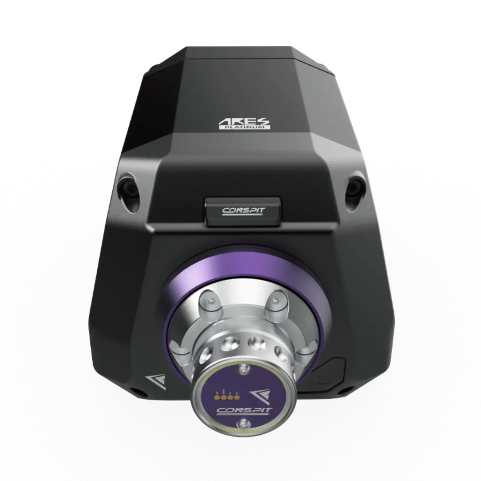 Alt Tag: Conspit ARES 20 Platinum CDR 20Nm direct drive wheelbase with CDR quick release, 23-bit optical encoder, skew-pole motor