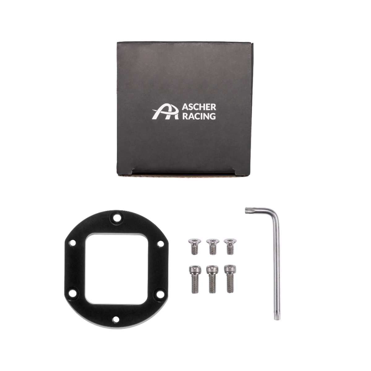 Ascher Racing Simucube 3 Quick Release Mounting Adapter with screws and tool