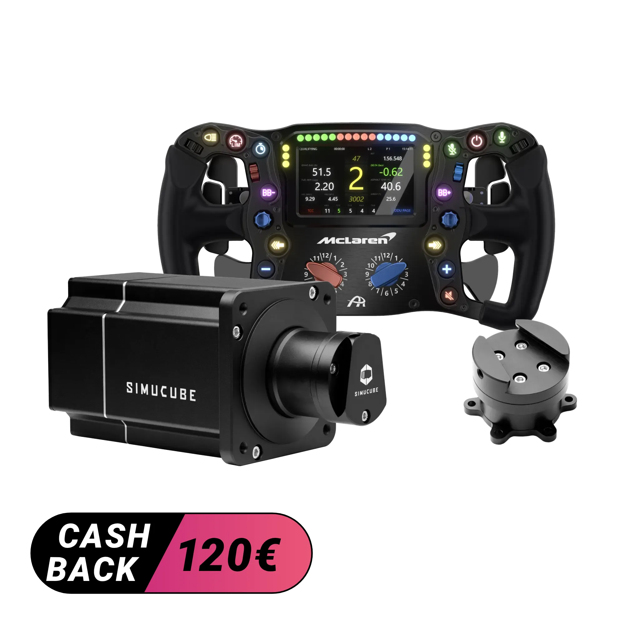 Simucube 2 Pro + Ascher Racing McLaren Artura Ultimate