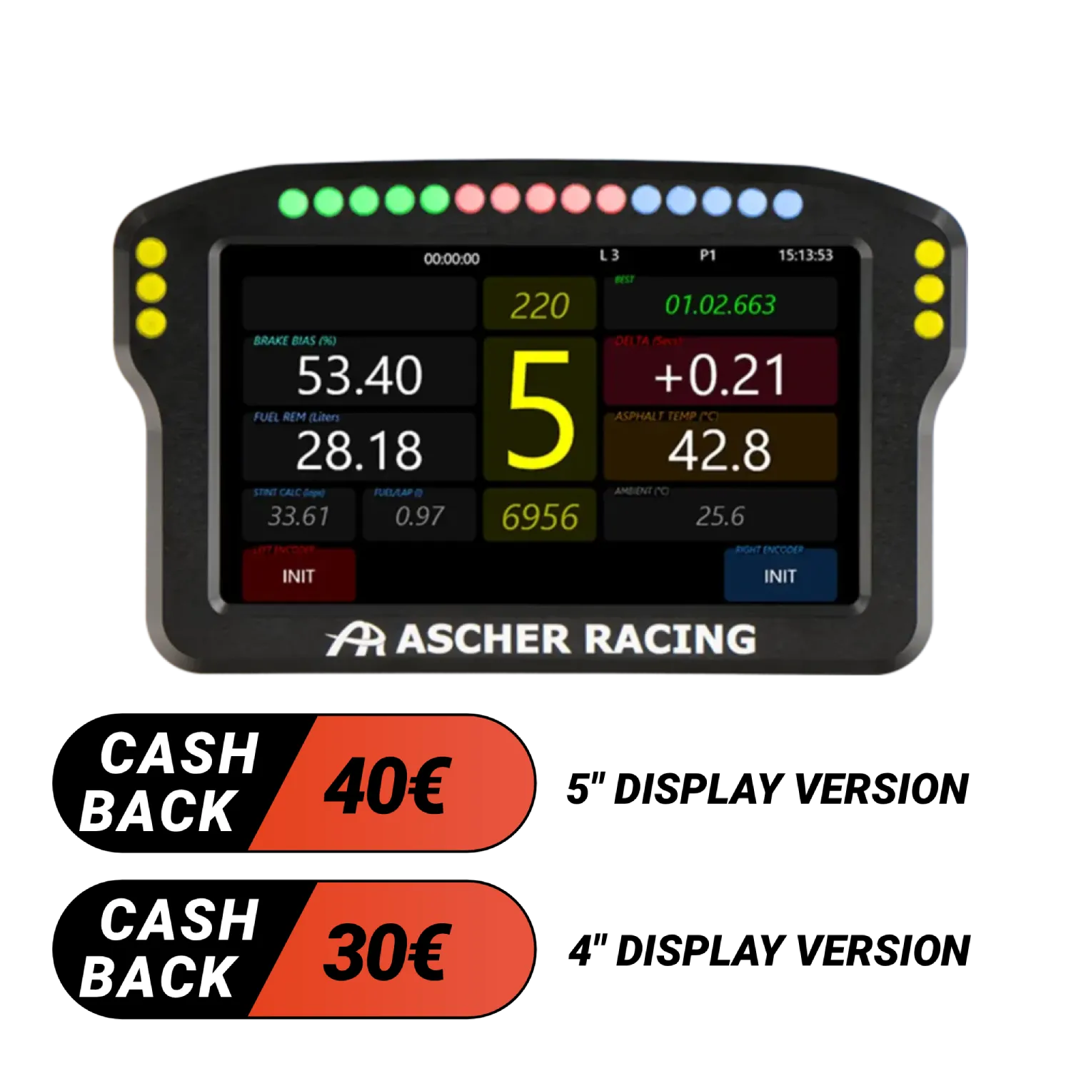 Ascher Racing Dashboard