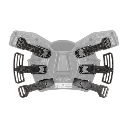 Asetek Carbon Paddles Kit featuring durable carbon fiber paddles and high precision hall sensors for enhanced steering performance.