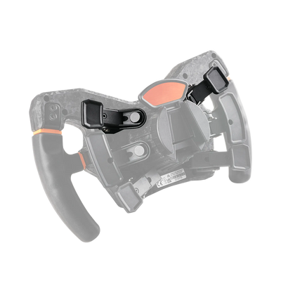 Asetek Magnetic Input Paddles til konkurrencesimracing med dobbelt programmerbare inputs i carbon komposit for høj stivhed.