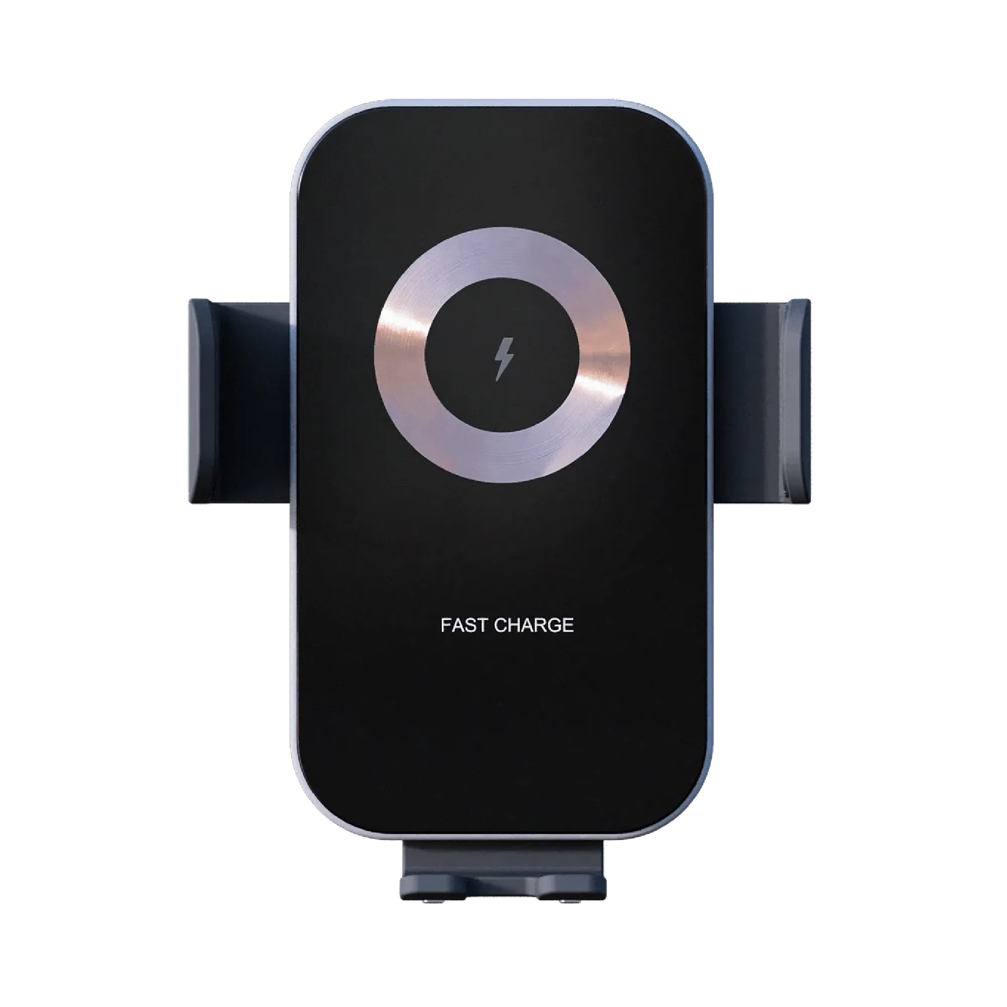 BavarianSimTec PitPower AutoGrip motorized smartphone holder with 65W charger and touch sensor on a simracing rig.