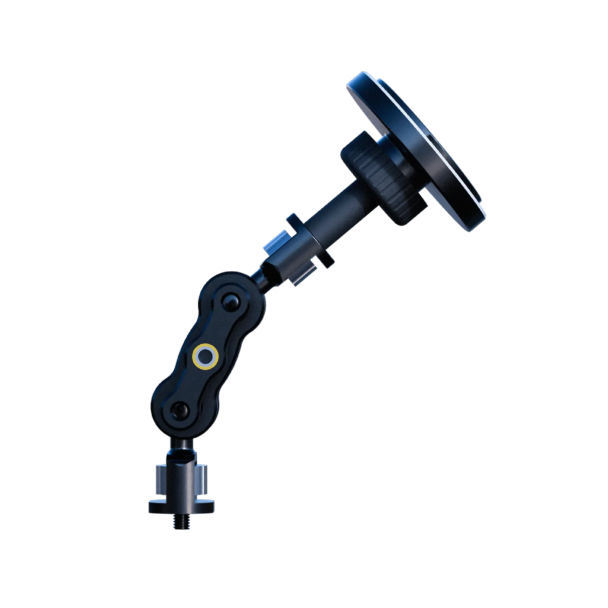 BavarianSimTec PitPower MagLock magnetic iPhone mount with built-in 65W fast charging for MagSafe compatible devices.