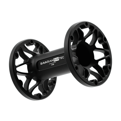 BavarianSimTec Spacer - distanziale nero di alta qualità per volante, con attacco 70mm per basi direct drive e design superiore.