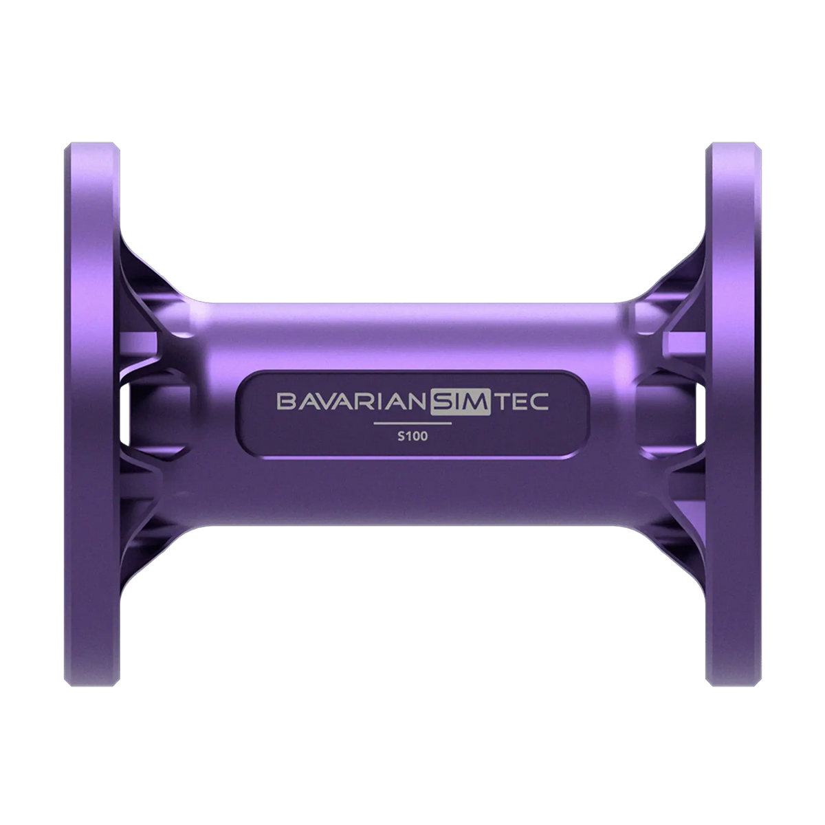BavarianSimTec Spacer violet avec perçage 70 mm pour volants et bases, mettant en avant la qualité, le design et la solidité.