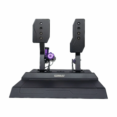Conspit CPP LITE hydraulic pedals for sim racing, featuring 1.5-gen hydraulic brake and optimized piston for precision and durability.