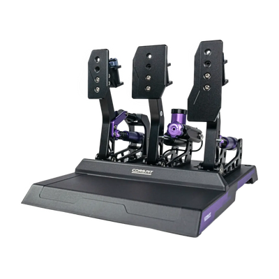 Conspit CPP LITE hydraulic pedals with load-cell for sim racing, featuring 1.5-gen hydraulic system and enhanced durability.