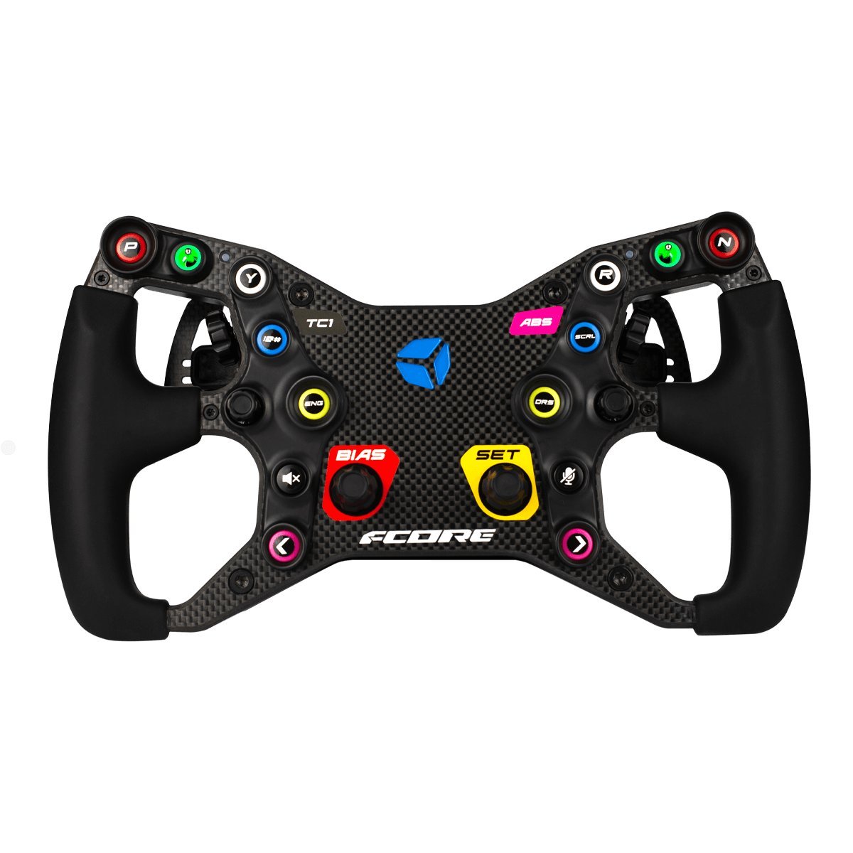 Cube Controls F-Core sim racing wheel - front