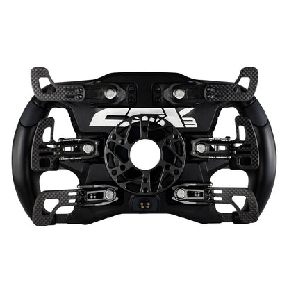 Cube Controls_Formula CSX-3_sim racing wheel - 6-paddle_REAR view_G-Performance