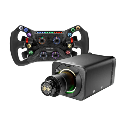 Simagic Alpha EVO Pro + Simagic GT Neo bundle with steering wheel and direct drive wheelbase for advanced sim racing.