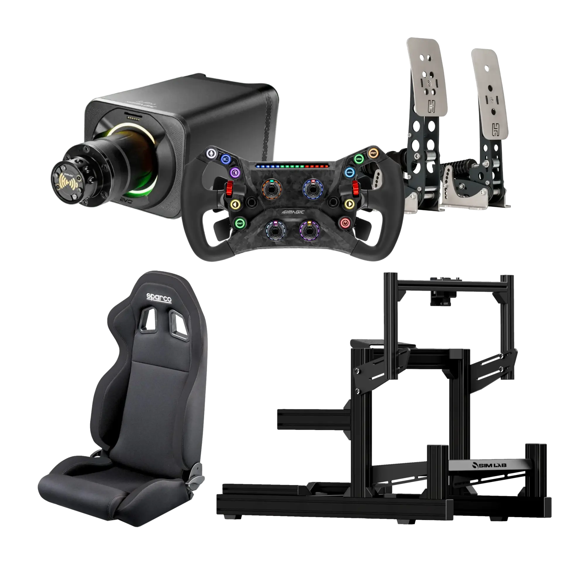 GPerformance EVO Pro Sim Racing BUNDLE
