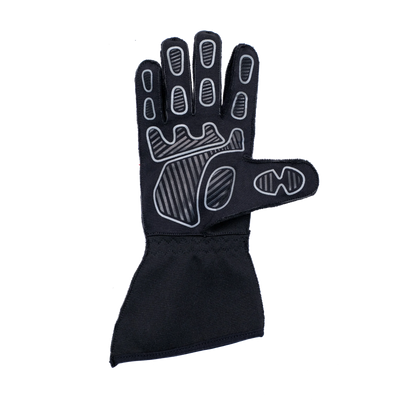 Rękawice kartingowe GPerformance K-Racer Pro FIA z ergonomicznym krojem i zoptymalizowaną przyczepnością dla komfortu i kontroli.