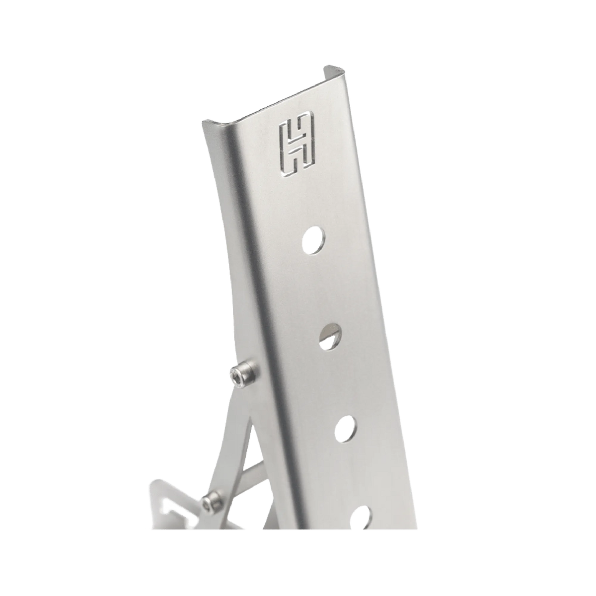 Heusinkveld Rest Pedal adjustable footplate with durable design and double supports, enhancing simulator comfort and pedal safety.