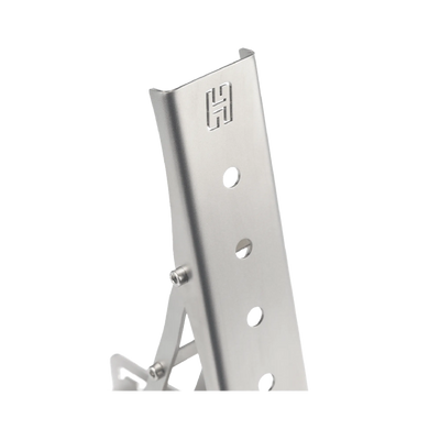 Heusinkveld Rest Pedal adjustable footplate with durable design and double supports, enhancing simulator comfort and pedal safety.