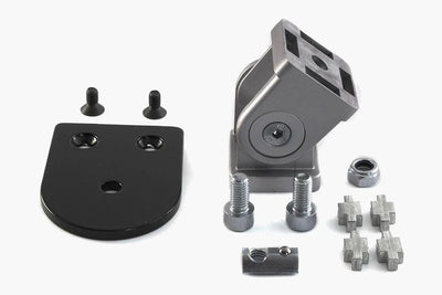 Zestaw montażowy do tacy na klawiaturę Sim-Lab do instalacji na rigach z profili.