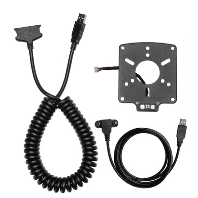 Simagic MagLink Produktzubehör für das GT Neo Lenkrad und Future UP+ – kompatibel mit 50mm und 70mm Schnellverschlüssen (QRs).