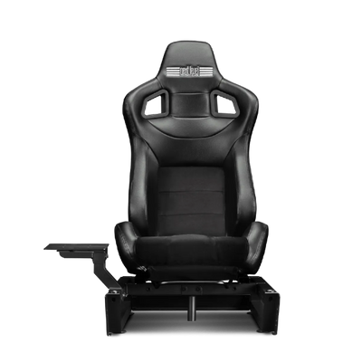 Das Next Level Racing GTSeat Add-on ergonomischer GT-Rennsitz für Wheel Stand-Umrüstung, bietet Komfort und Realismus im Sim-Racing-Cockpit.