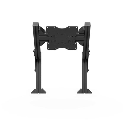 Quad monitor stand add-on