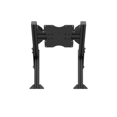 Sim-Lab Quad monitor stand add-on for transforming a triple monitor setup into a quad display with included mounting parts.