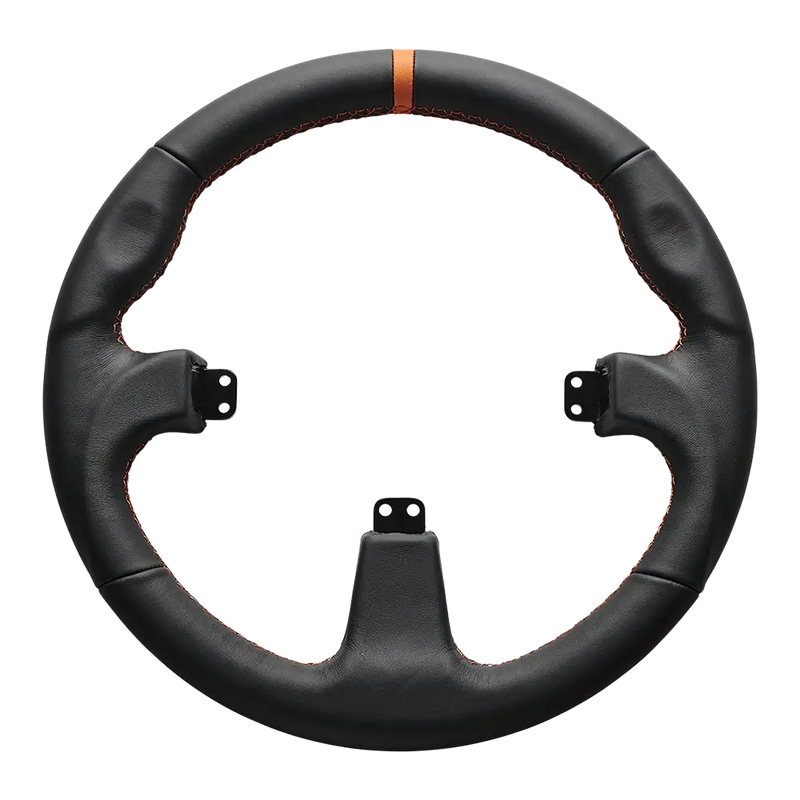 Asetek Round Black Leather Rim