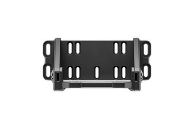 Simucube Wheelbase Mount v2 - rear view of wheelbase bracket and lower bracket