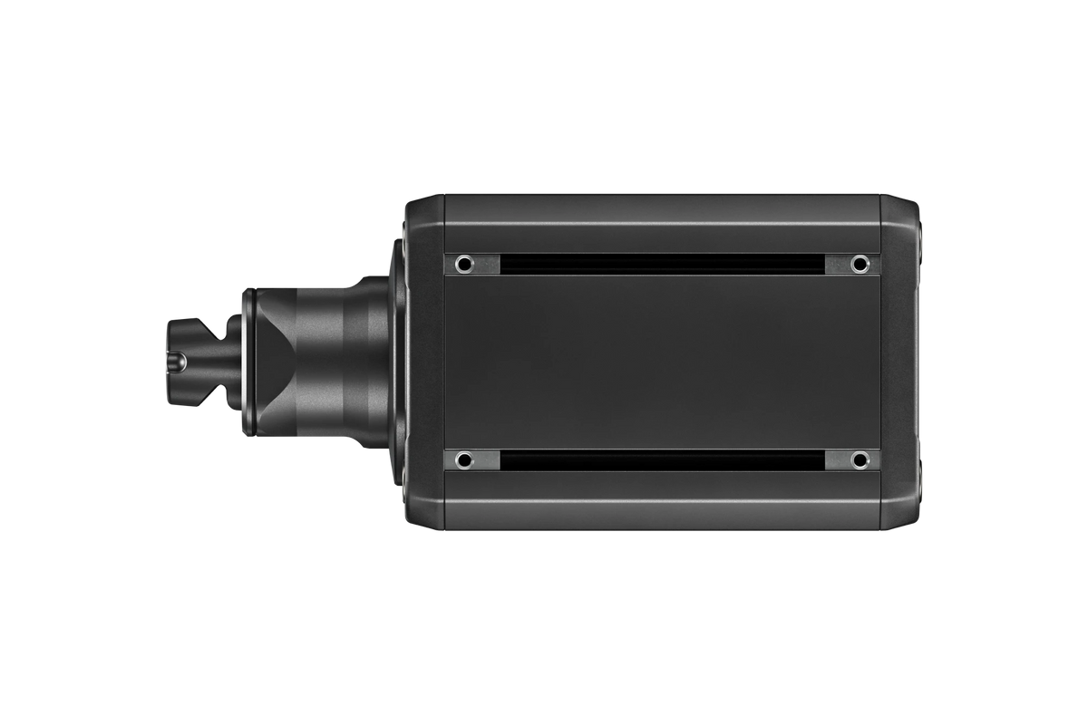 Vista laterale della base direct drive con force feedback Simucube 3 Pro