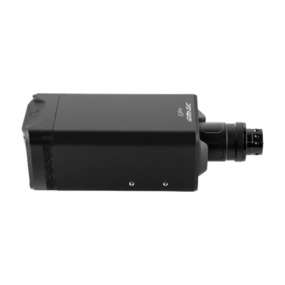 SIMAGIC Alpha EVO Ultra 28Nm base de volante de transmisión directa vista lateral, motor de base de volante de sim racing de alto torque 28Nm