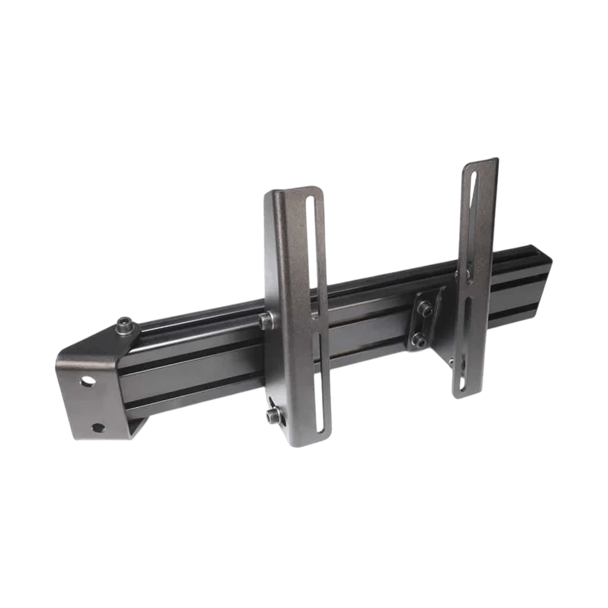 Button Box Halter kompatibel mit GT1 Evo, GT1 Pro, P1-X und P1-X Pro Cockpits, mit Schwenkmechanismus und verstellbaren Halterungen.