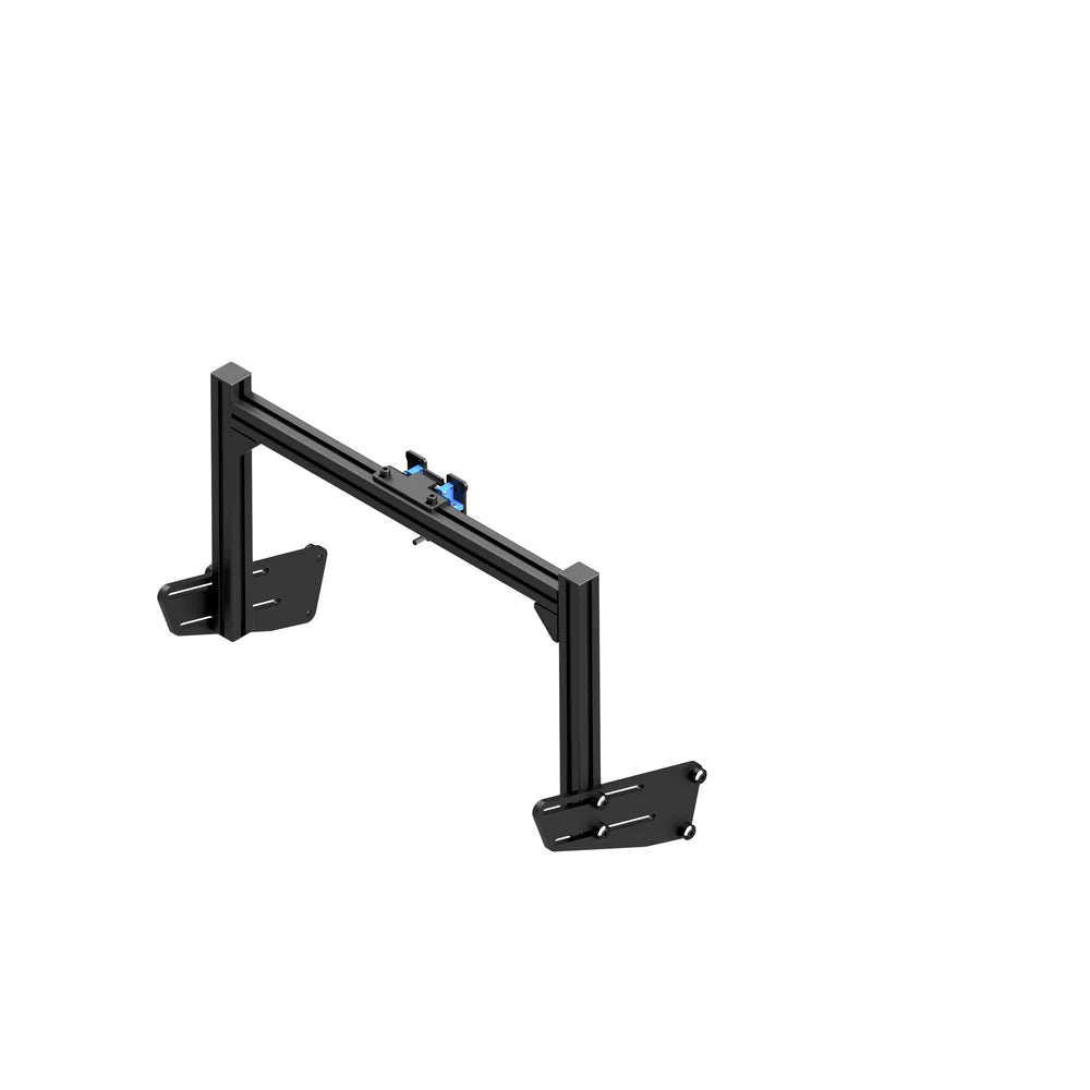 Sim-Lab GT1 Pro Integrated monitor mount_single screen_iso view_G-Performance